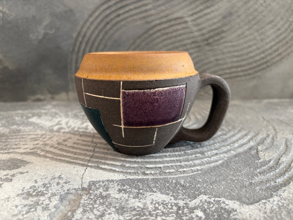 koo pottery【沖縄】仲田雅也　コロコロ　マグカップ73