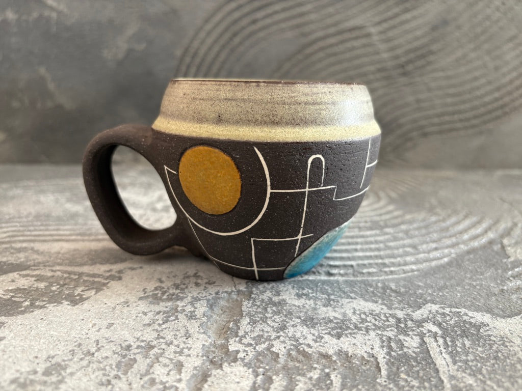 koo pottery【沖縄】仲田雅也　コロコロ　マグカップ70