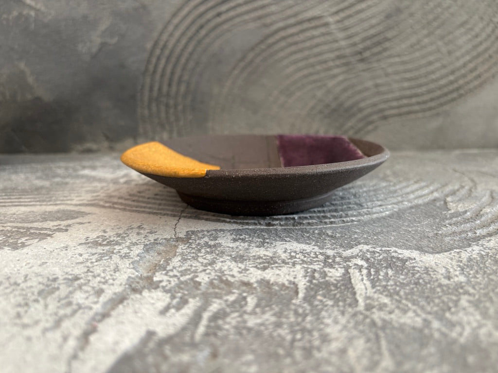 koo pottery【沖縄】仲田雅也　5寸皿69