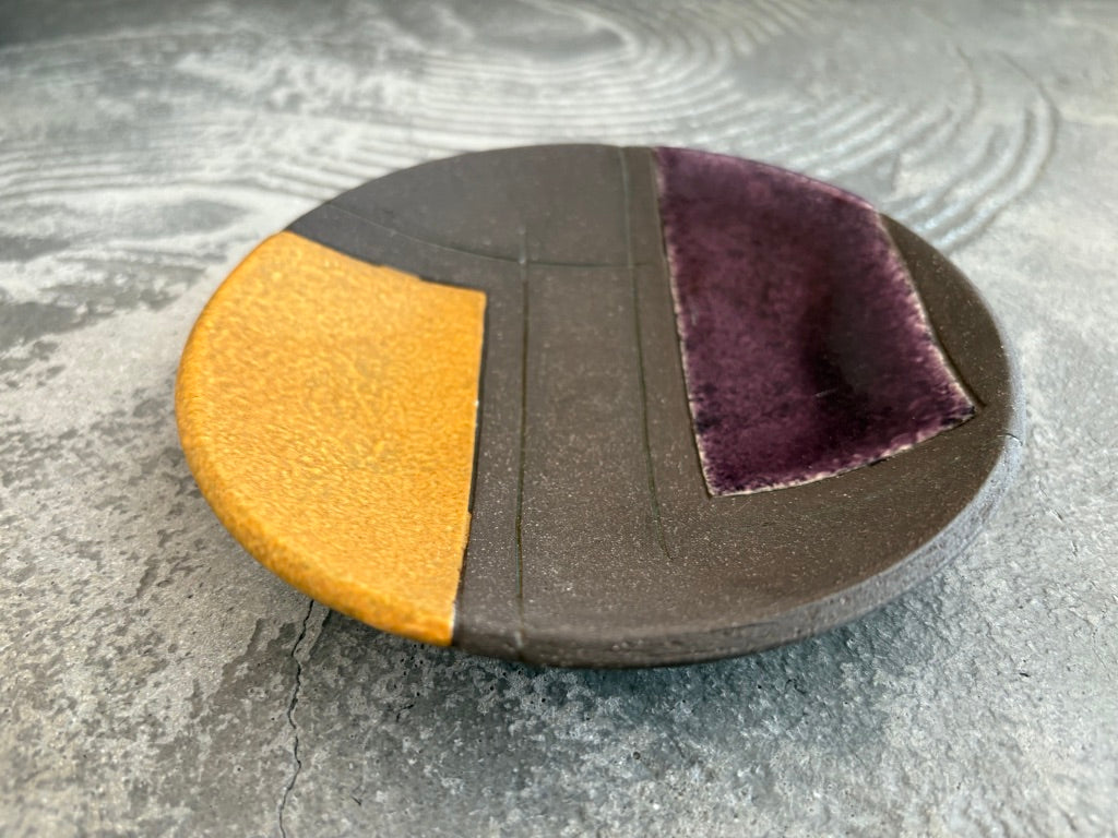 koo pottery【沖縄】仲田雅也　5寸皿69