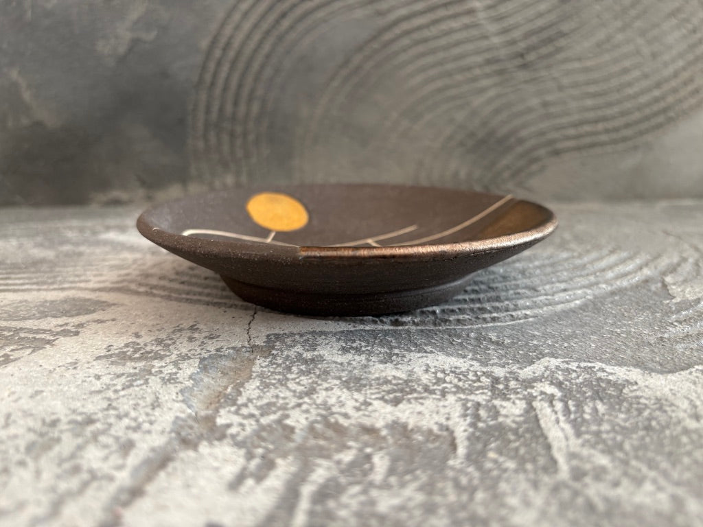 koo pottery【沖縄】仲田雅也　5寸皿68