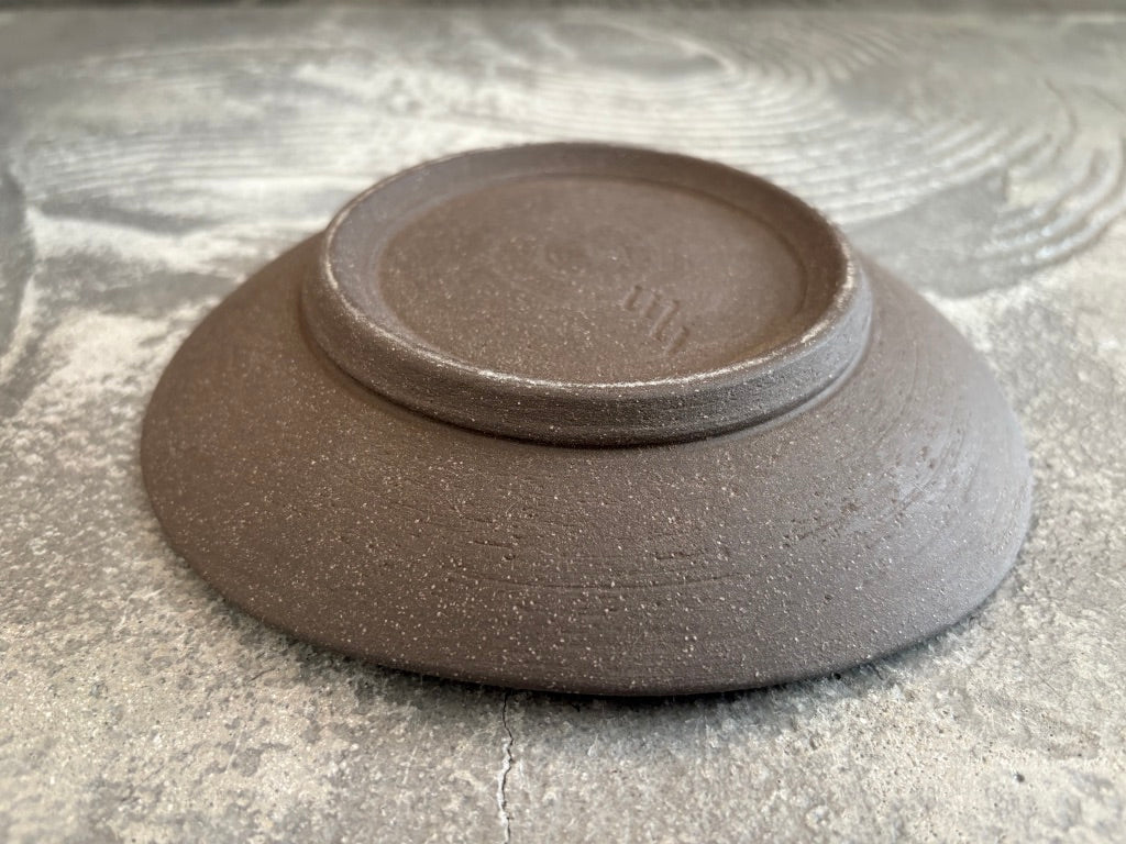 koo pottery【沖縄】仲田雅也　6寸変形皿67