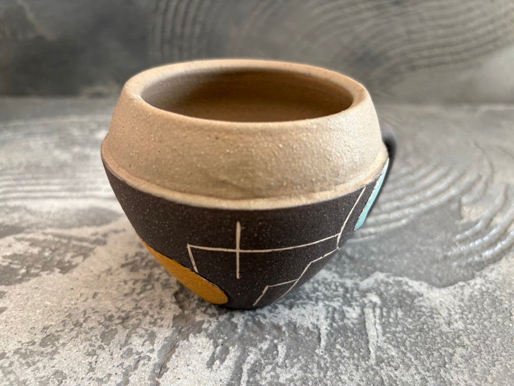 koo pottery【沖縄】仲田雅也　コロコロ　マグカップ65