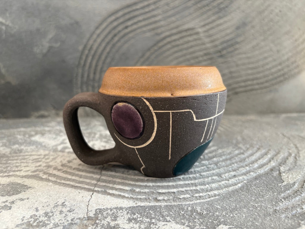 koo pottery【沖縄】仲田雅也　コロコロ　マグカップ63