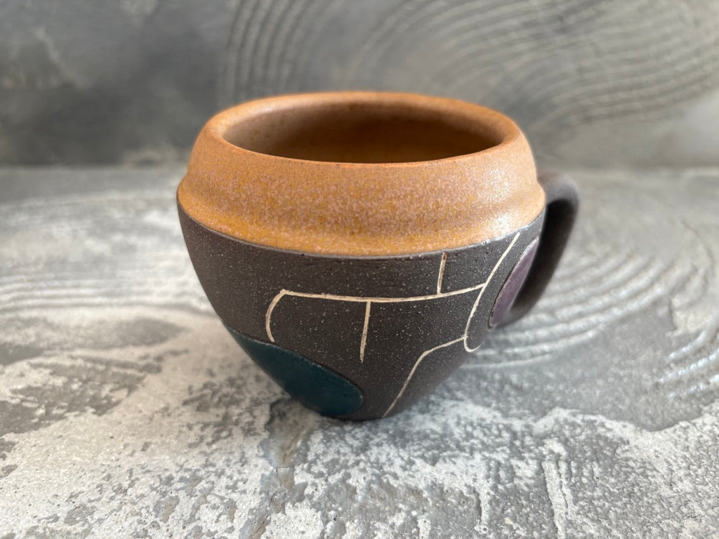 koo pottery【沖縄】仲田雅也　コロコロ　マグカップ63