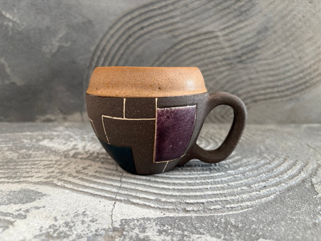 koo pottery【沖縄】仲田雅也　コロコロ　マグカップ61