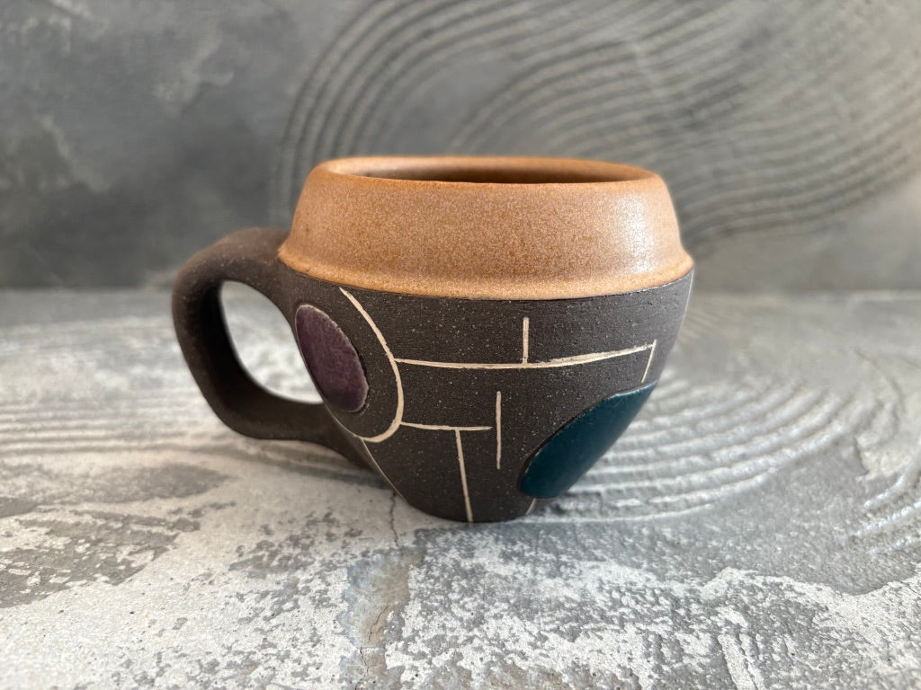 koo pottery【沖縄】仲田雅也　コロコロ　マグカップ60