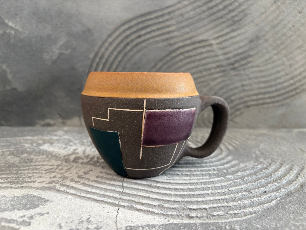 koo pottery【沖縄】仲田雅也　コロコロ　マグカップ59