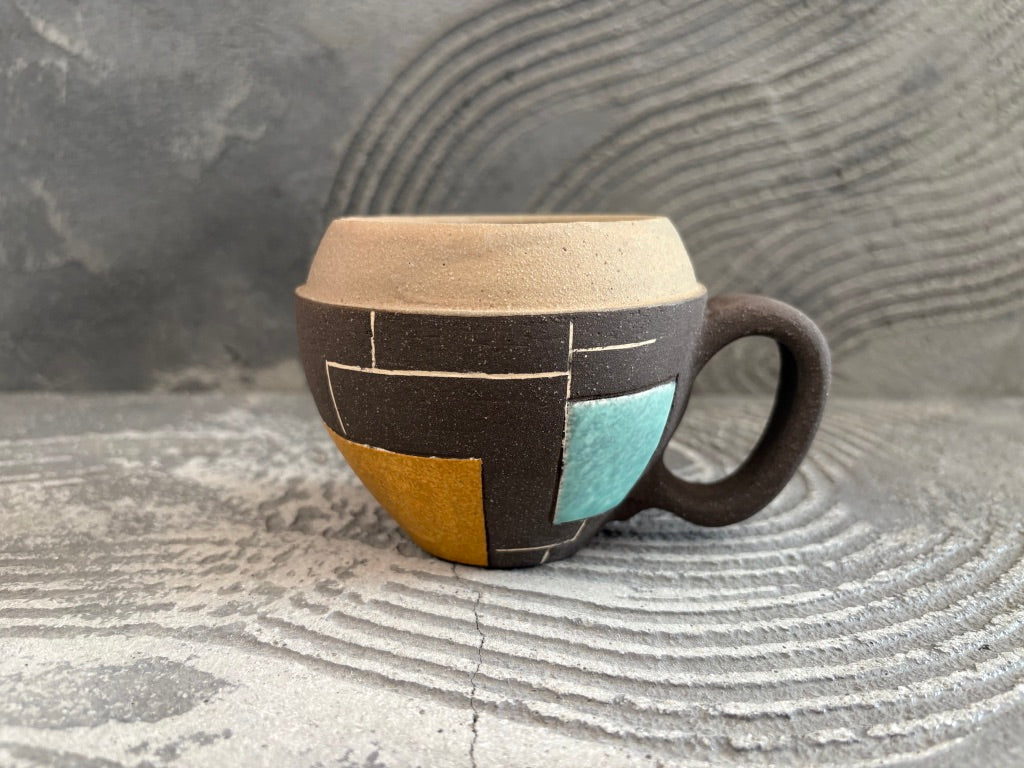 koo pottery【沖縄】仲田雅也　コロコロ　マグカップ55