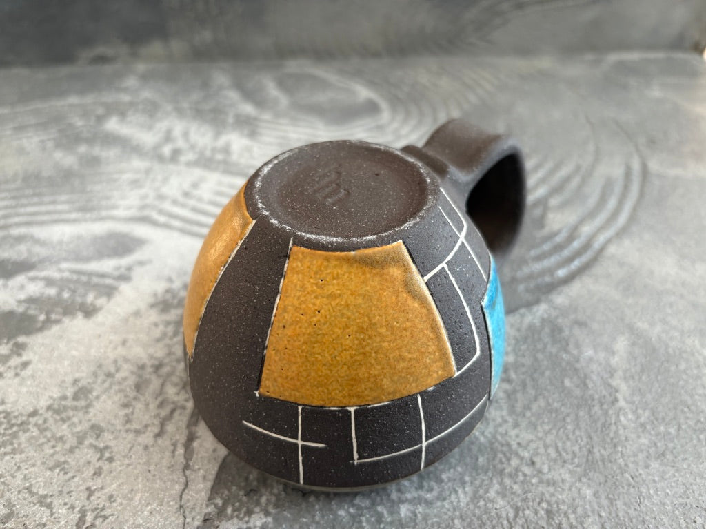 koo pottery【沖縄】仲田雅也　コロコロ　マグカップ53