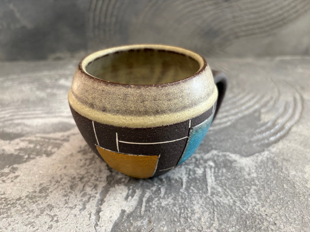 koo pottery【沖縄】仲田雅也　コロコロ　マグカップ53