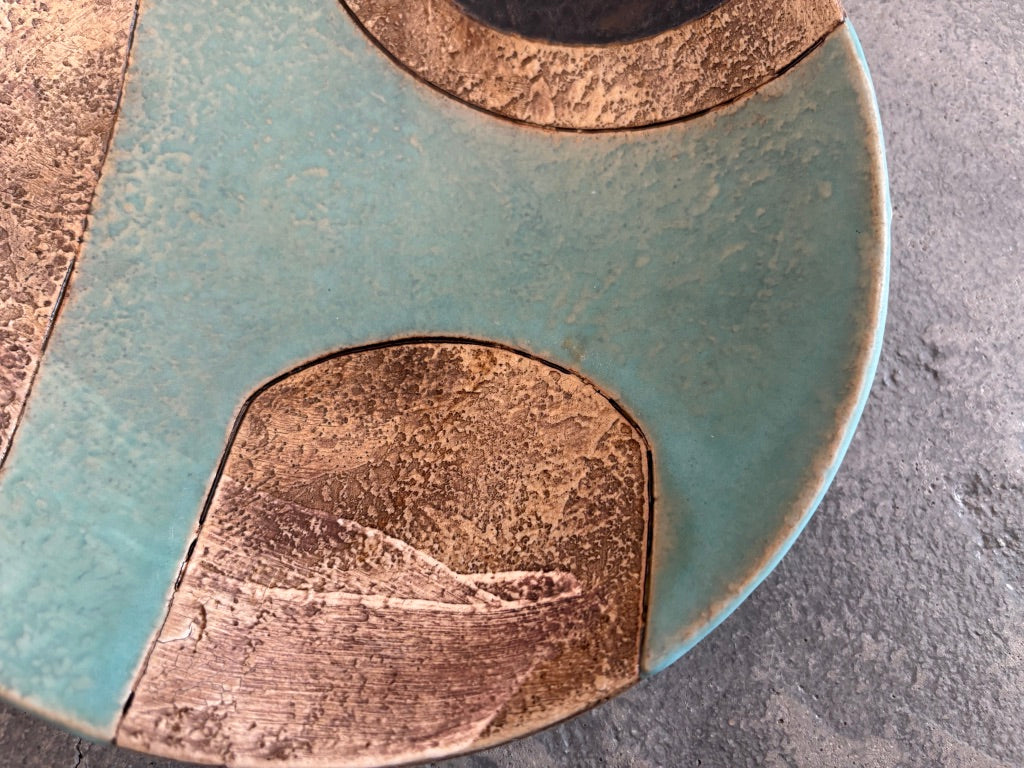 koo pottery【沖縄】仲田雅也　変形皿50