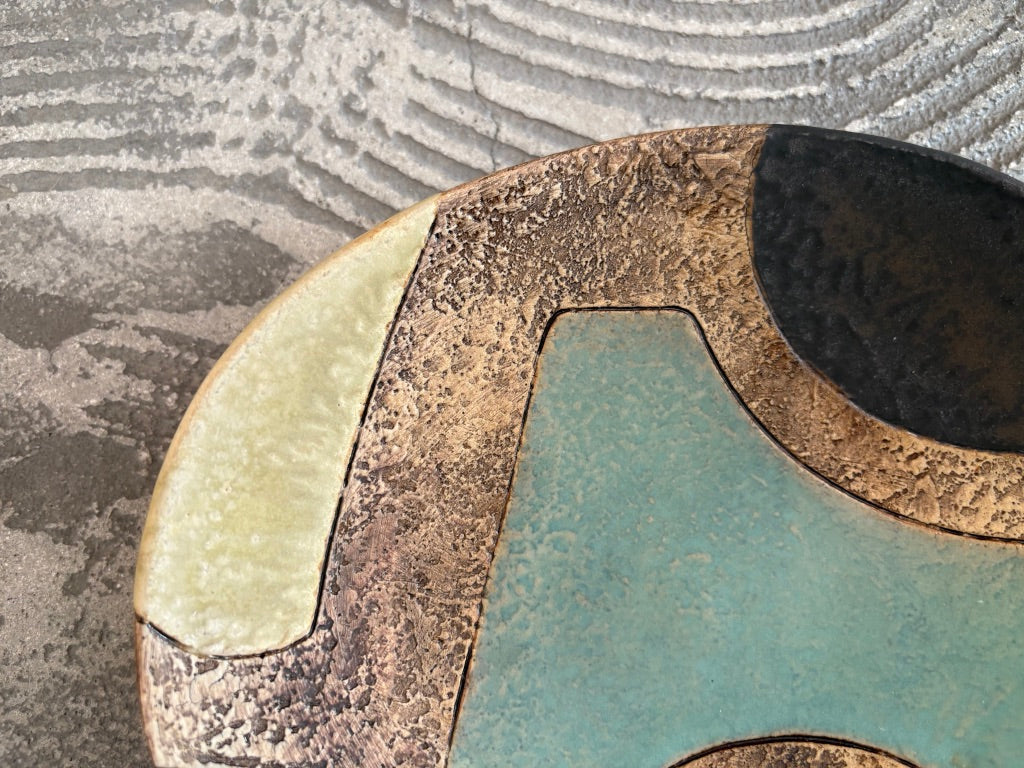 koo pottery【沖縄】仲田雅也　変形皿50