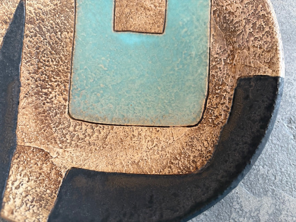 koo pottery【沖縄】仲田雅也　変形皿47