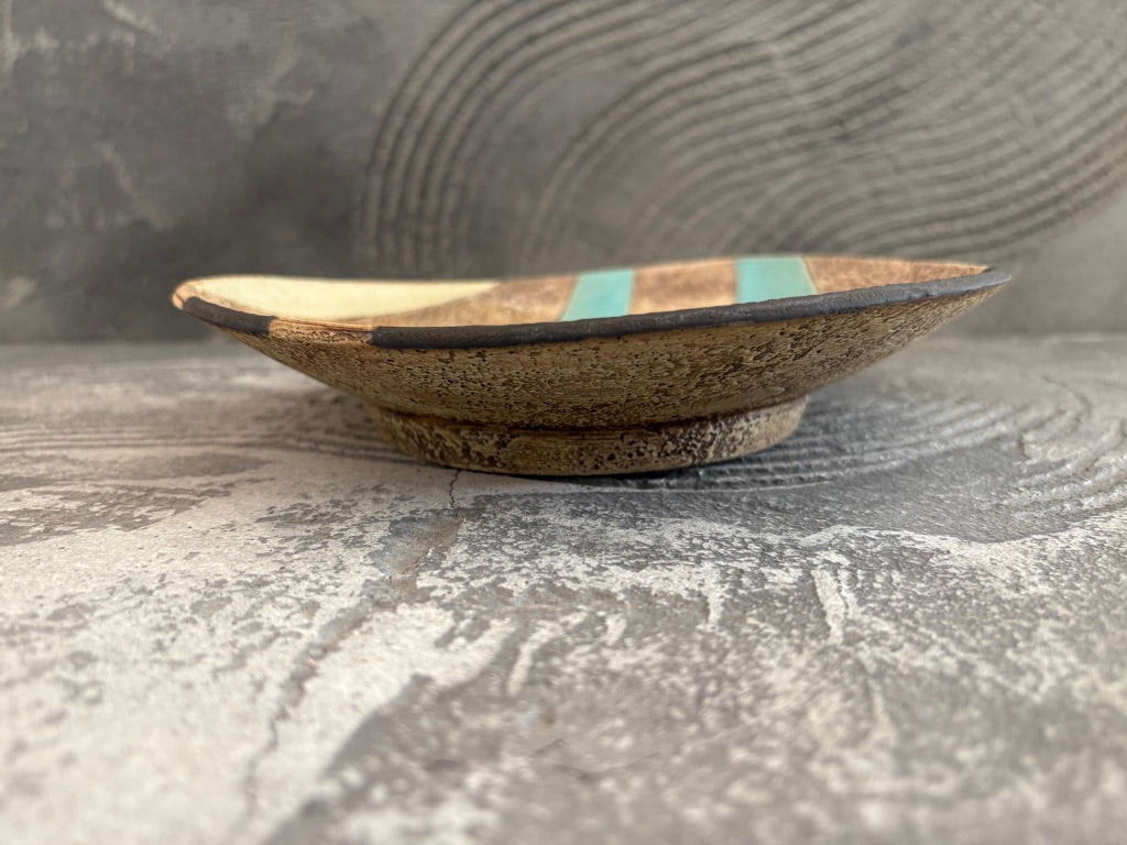 koo pottery【沖縄】仲田雅也　変形皿47