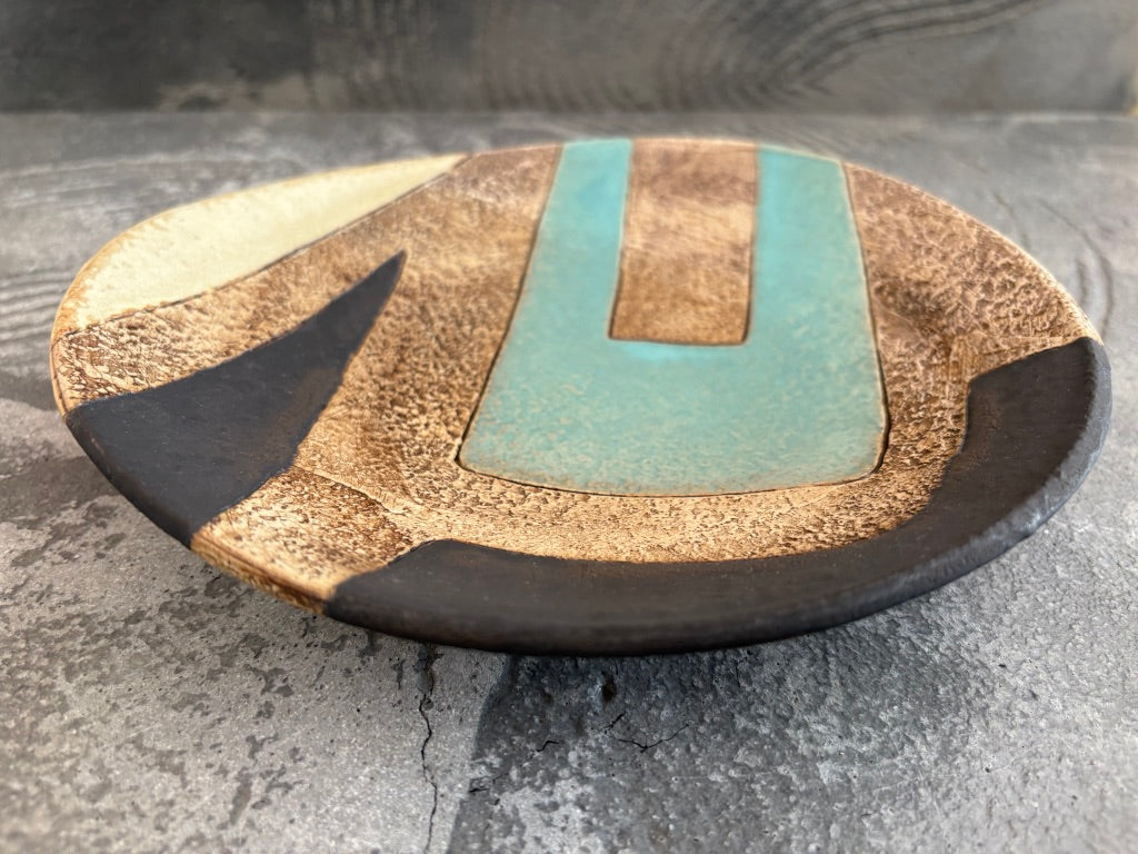 koo pottery【沖縄】仲田雅也　変形皿47