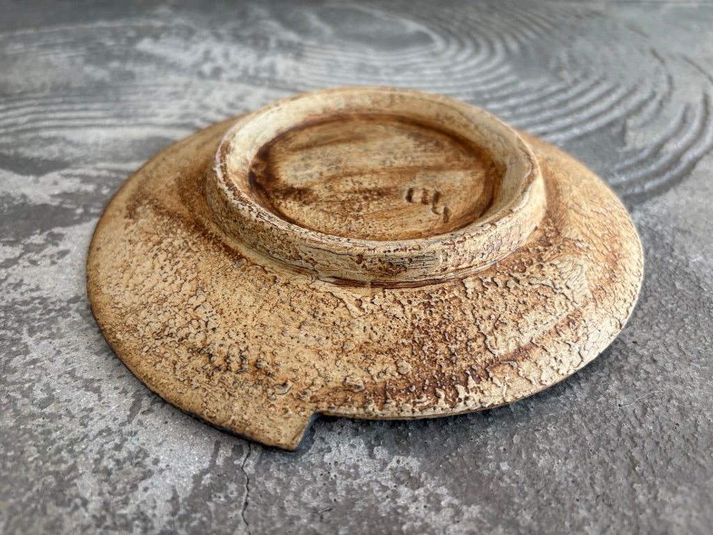 koo pottery【沖縄】仲田雅也　6寸皿34