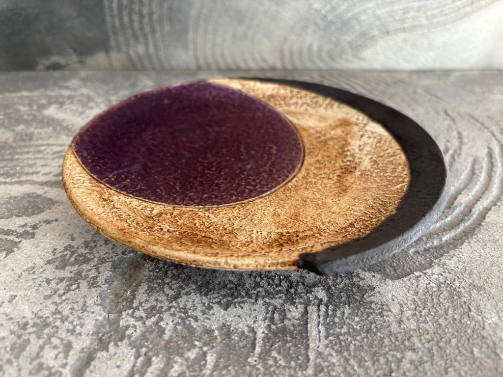 koo pottery【沖縄】仲田雅也　6寸皿34