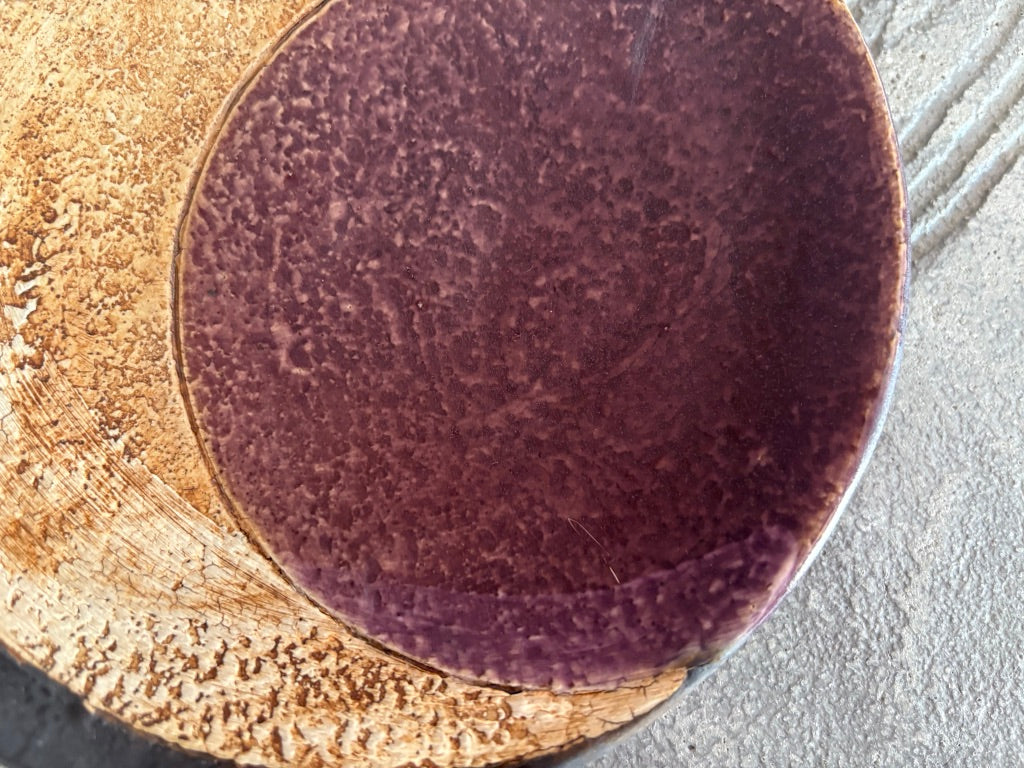 koo pottery【沖縄】仲田雅也　6寸皿34