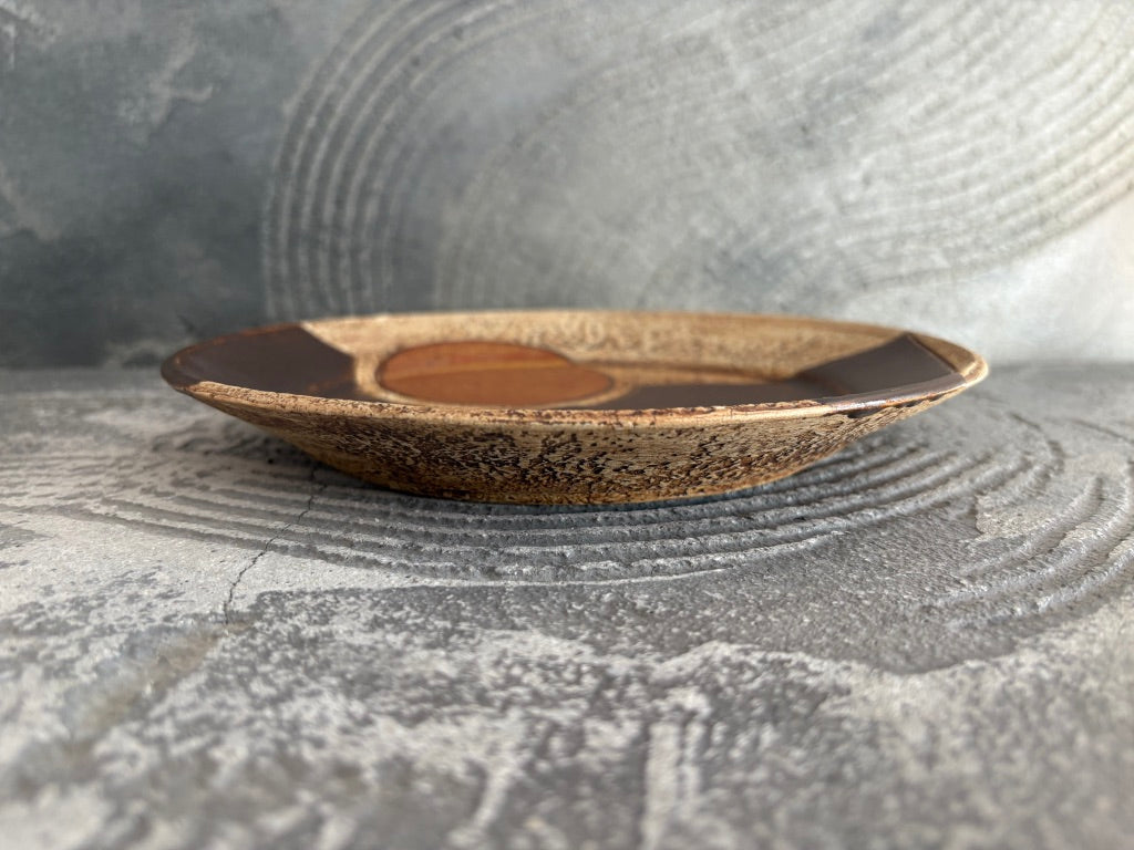 koo pottery【沖縄】仲田雅也　7寸リム皿31