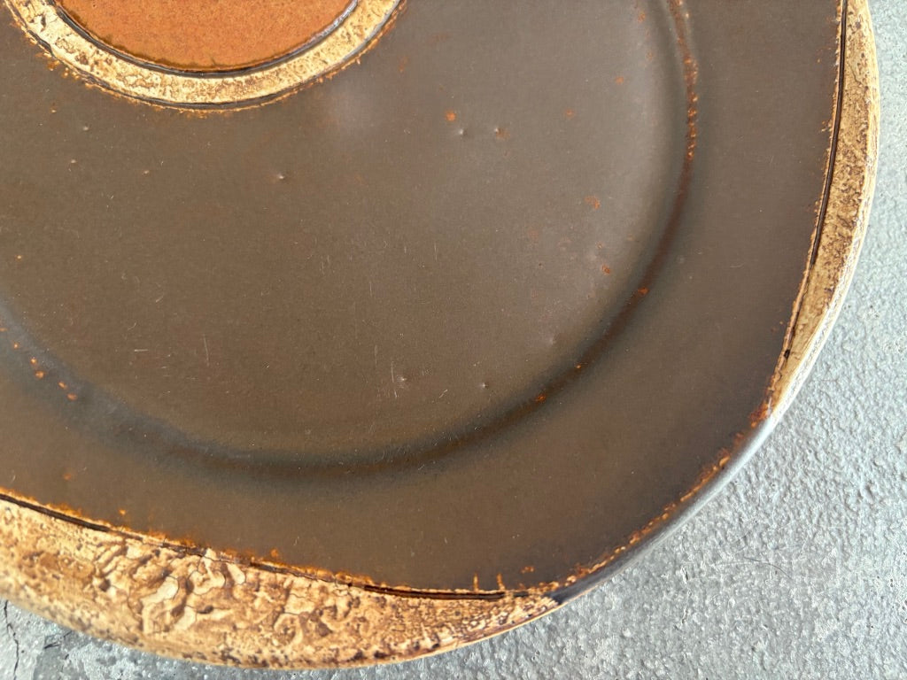 koo pottery【沖縄】仲田雅也　7寸リム皿31