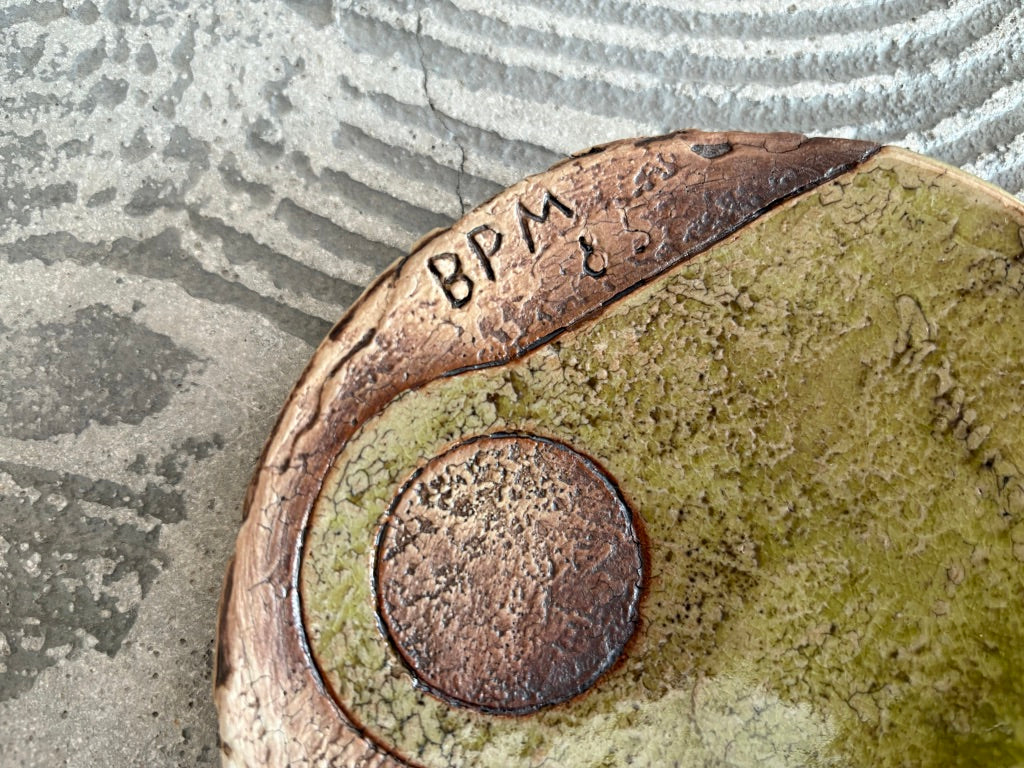 koo pottery【沖縄】仲田雅也　5寸皿29