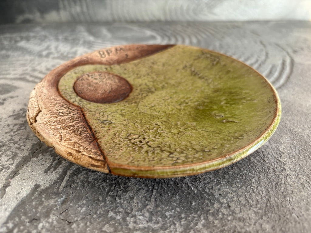 koo pottery【沖縄】仲田雅也　5寸皿29