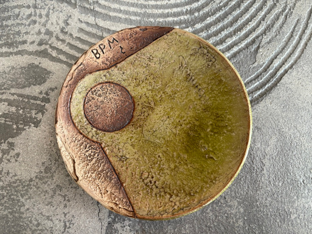 koo pottery【沖縄】仲田雅也　5寸皿29