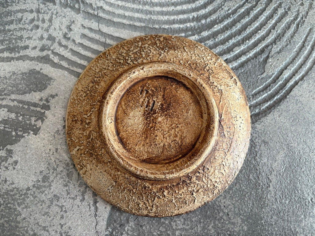 koo pottery【沖縄】仲田雅也　5寸皿28