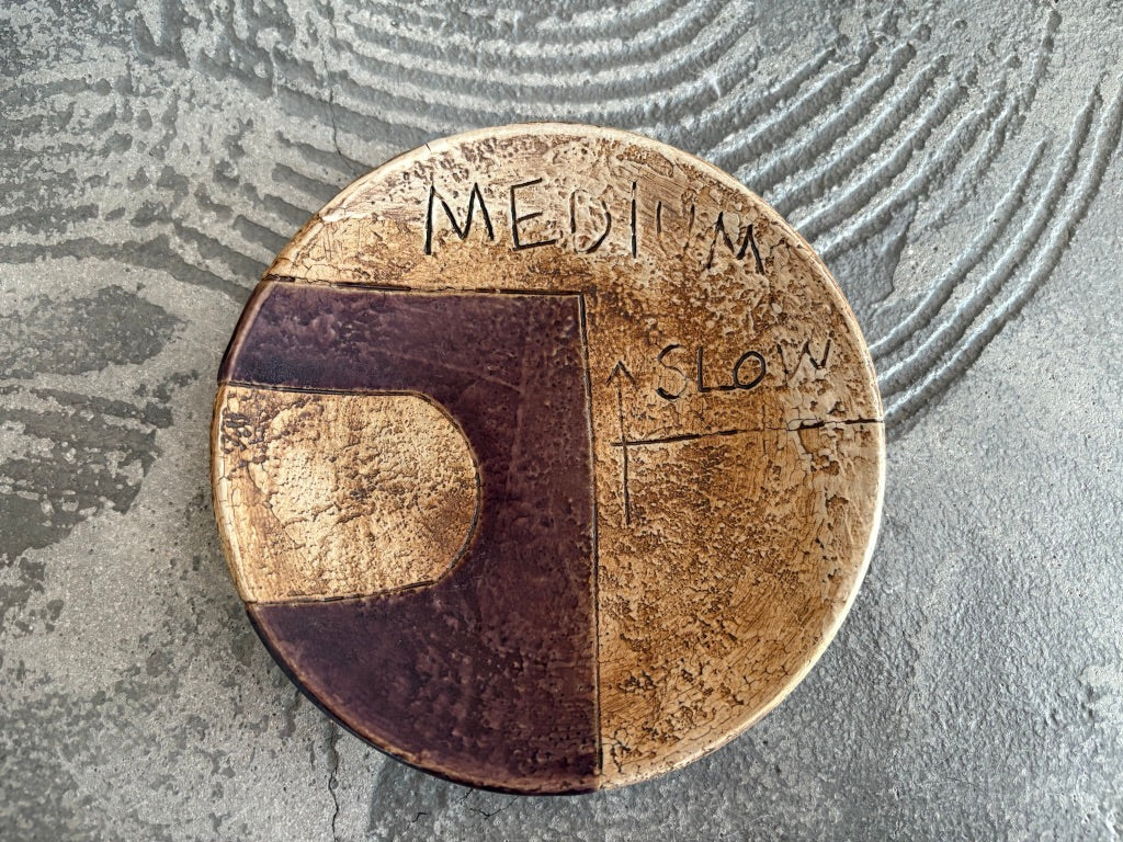 koo pottery【沖縄】仲田雅也　5寸皿28