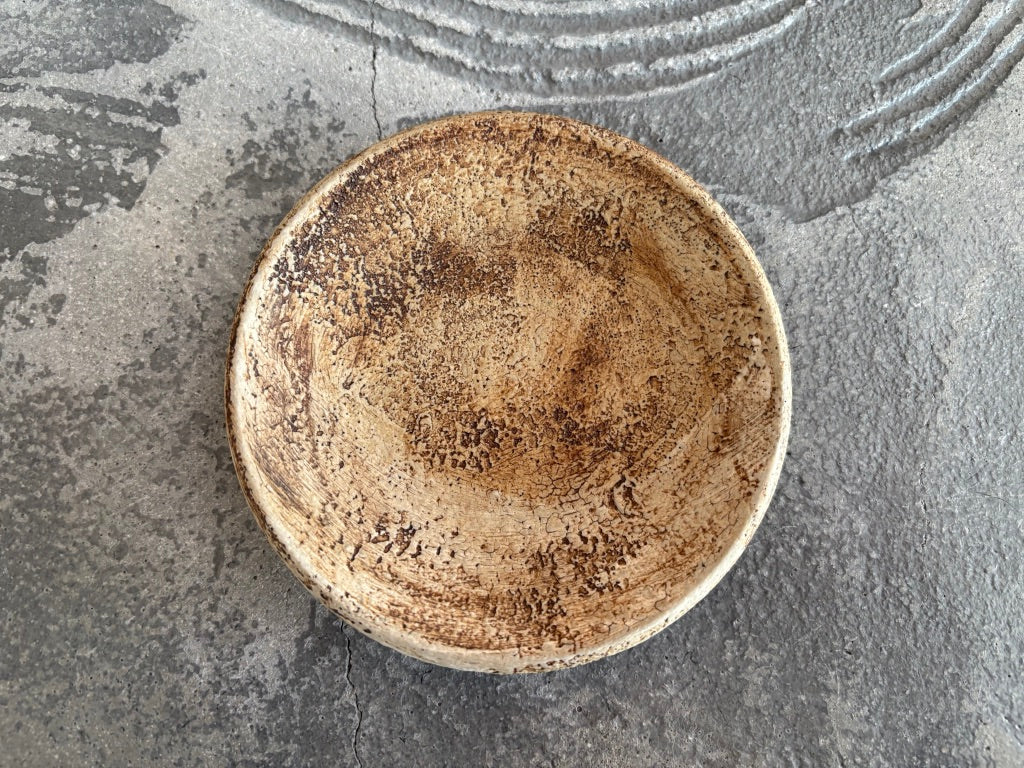 koo pottery【沖縄】仲田雅也　4寸皿27