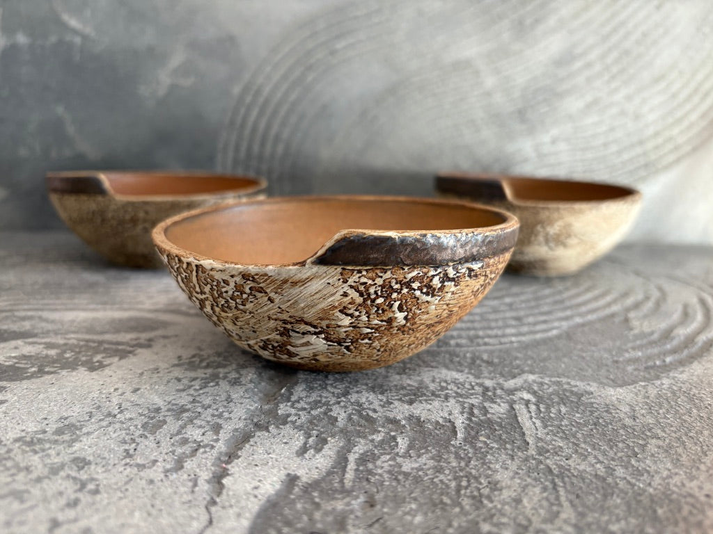 koo pottery【沖縄】仲田雅也　4寸小鉢25