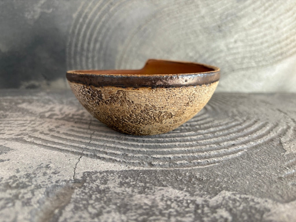 koo pottery【沖縄】仲田雅也　4寸小鉢25