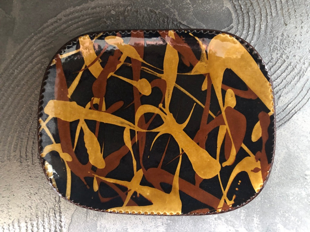 伊藤丈浩 尺皿 スリップウェア 伊藤丈浩 尺皿 スリップウェア 伊藤丈浩 スリップウェア 尺皿｜SAFARI