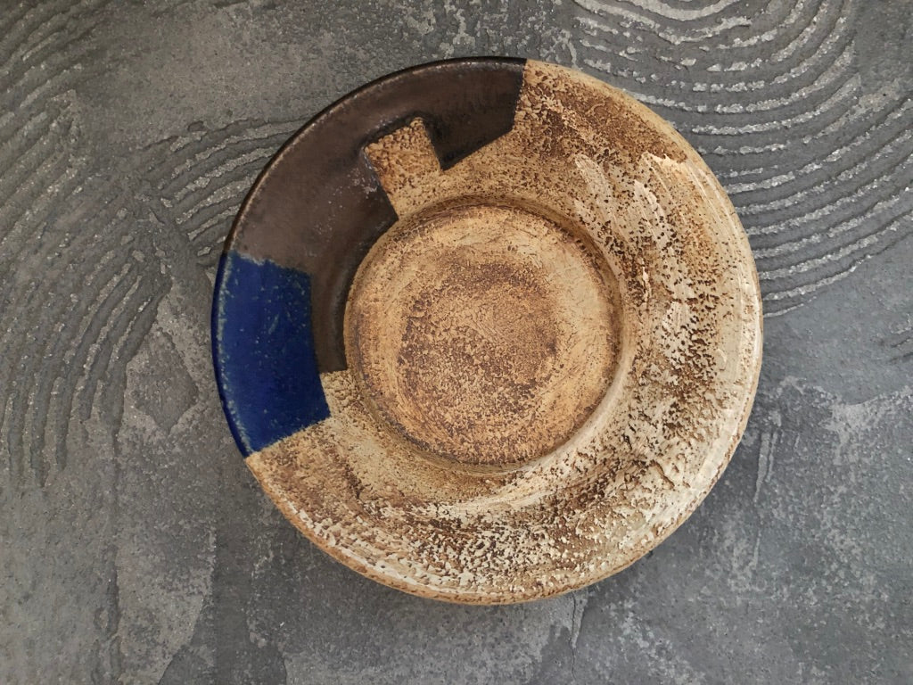 koo pottery【沖縄】仲田雅也　6寸皿19