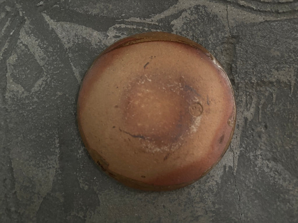 juro pottery【静岡】齊藤十郎　スリップウェア　4寸皿2