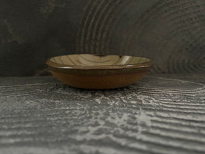 juro pottery【静岡】齊藤十郎　スリップウェア　4寸浅鉢6