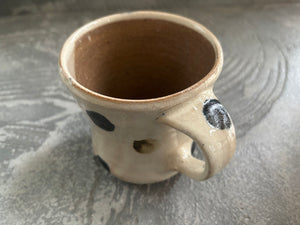 juro pottery【静岡】齊藤十郎　点打ち　マグカップ35