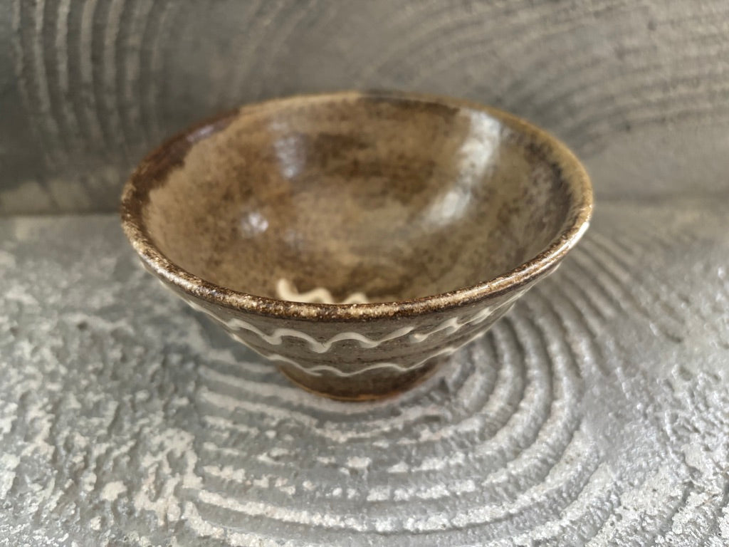 juro pottery【静岡】齊藤十郎　イッチン　お茶碗4