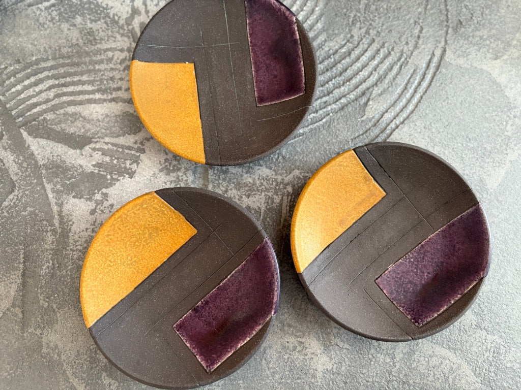 koo pottery【沖縄】仲田雅也　5寸皿69