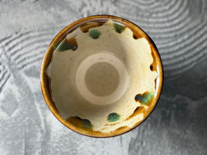 キマノ陶器【栃木】木間伸哉　ひかり　4.5寸マカイ　お茶碗45