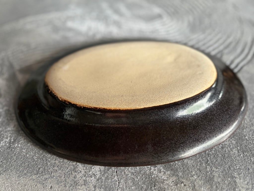 【栃木】今井　律湖　オーバル皿16