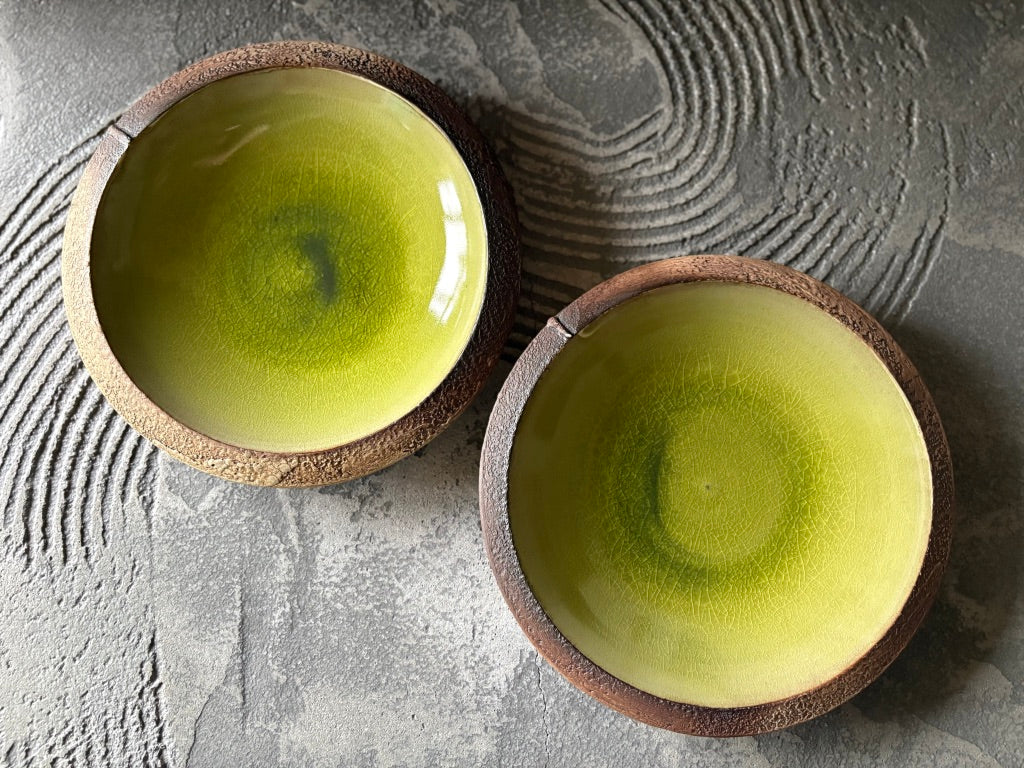 koo pottery【沖縄】仲田雅也　7寸皿14