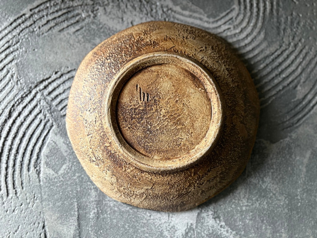 koo pottery【沖縄】仲田雅也　8角8寸皿9