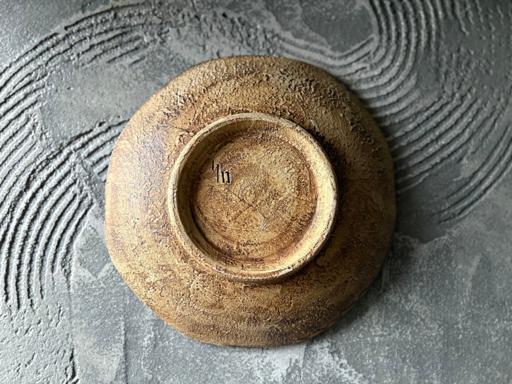 koo pottery【沖縄】仲田雅也　8角8寸皿7