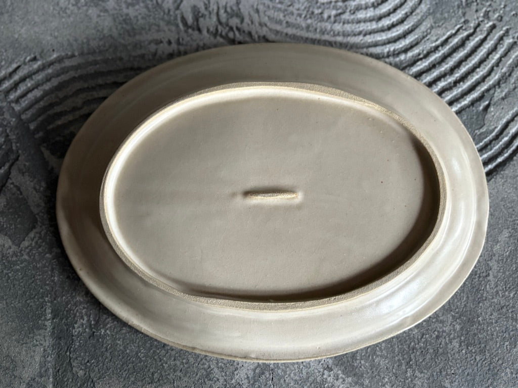 【栃木】今井　律湖　オーバル皿2