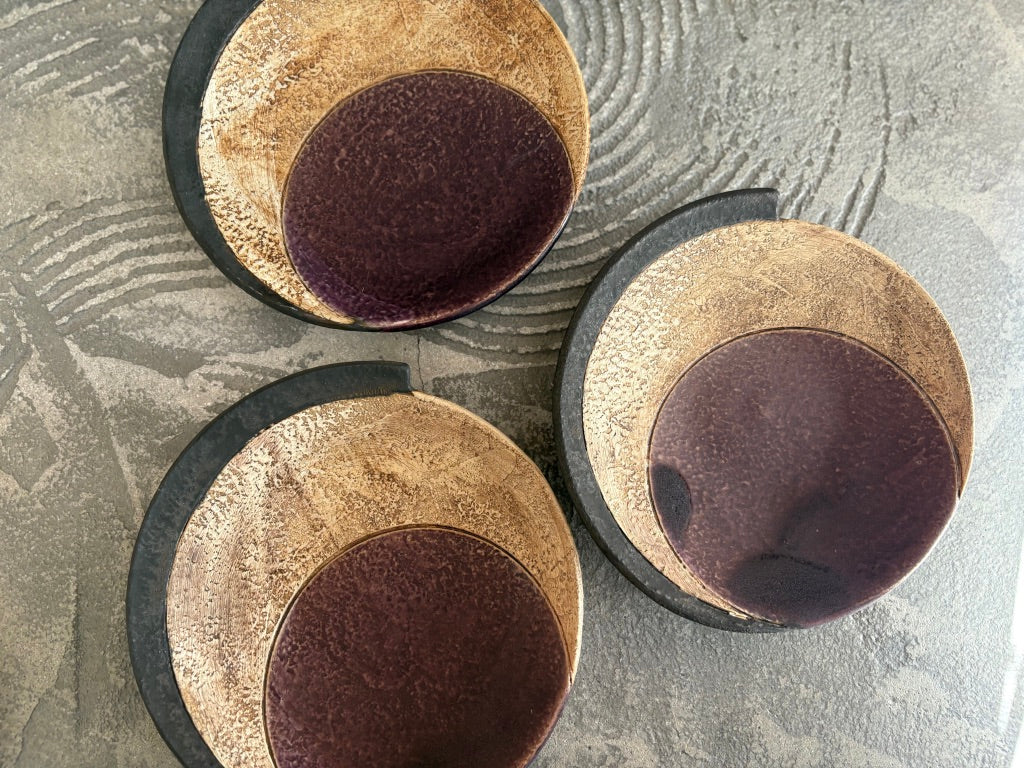 koo pottery【沖縄】仲田雅也　6寸皿34