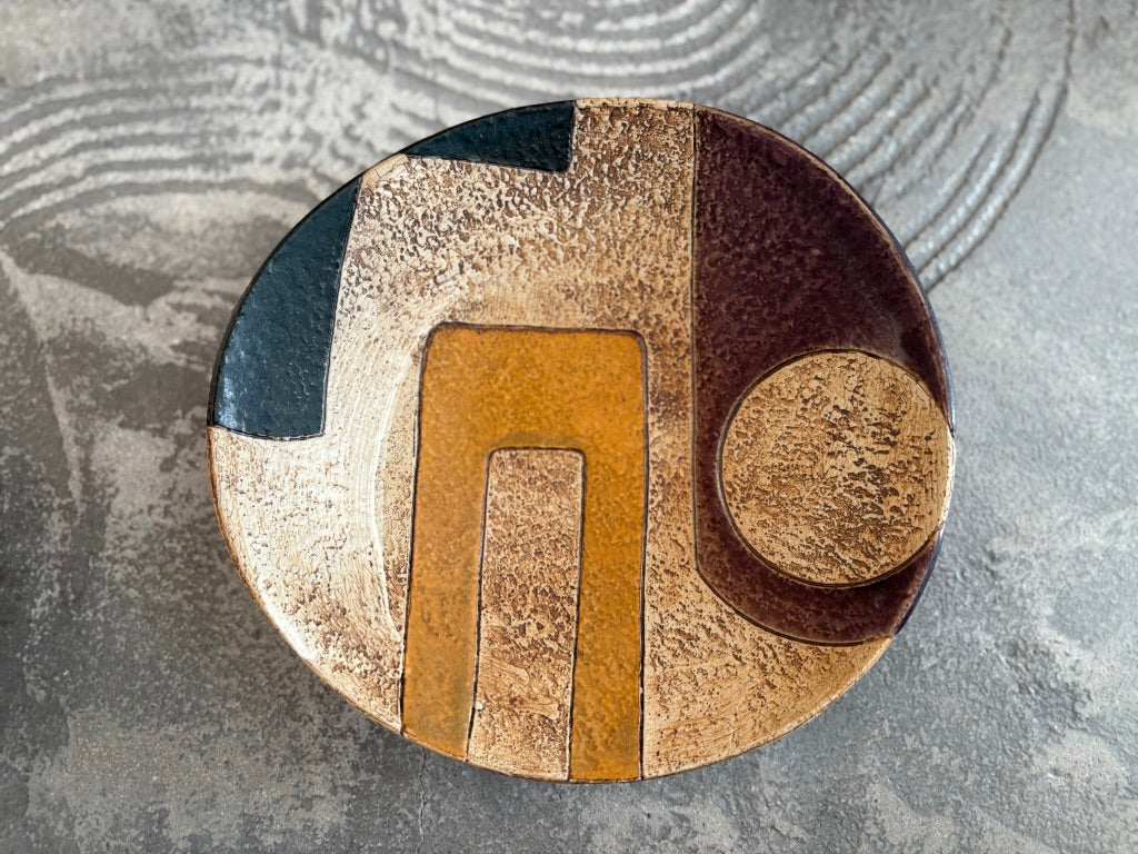 koo pottery【沖縄】仲田雅也　変形皿48