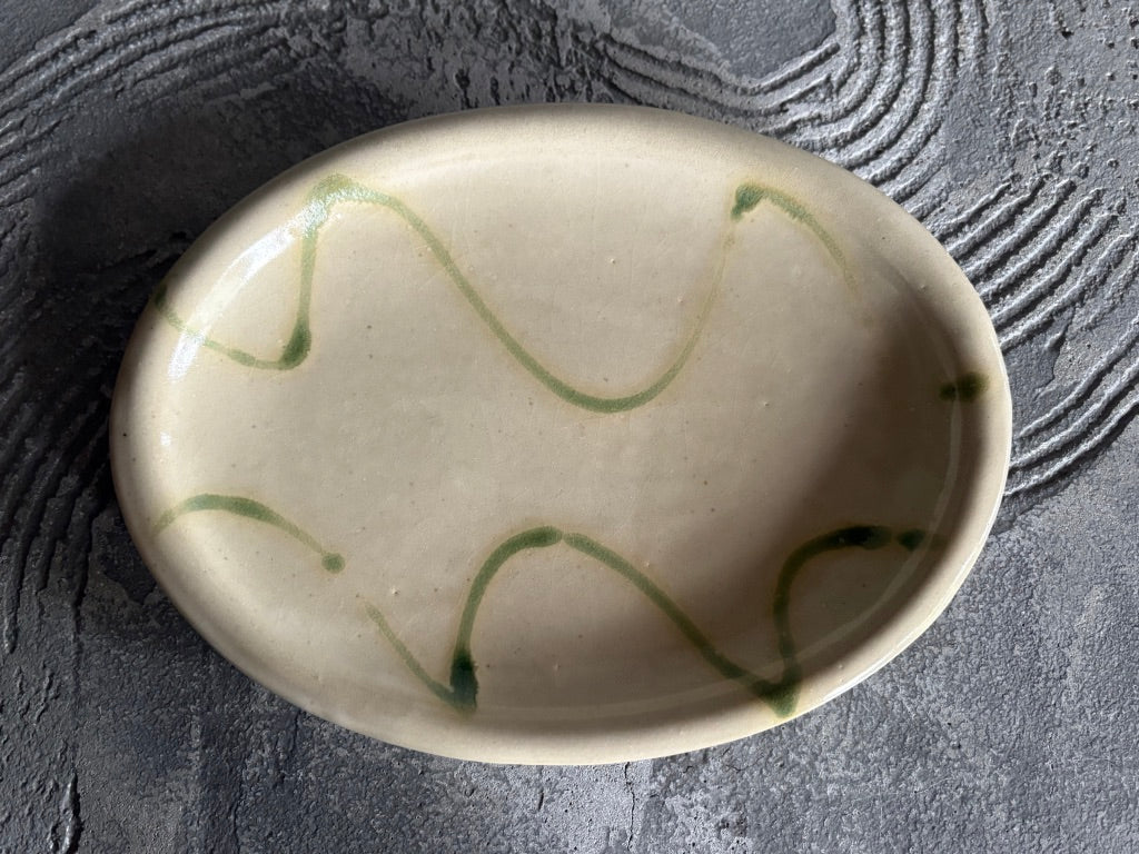 【栃木】今井　律湖　オーバル皿1