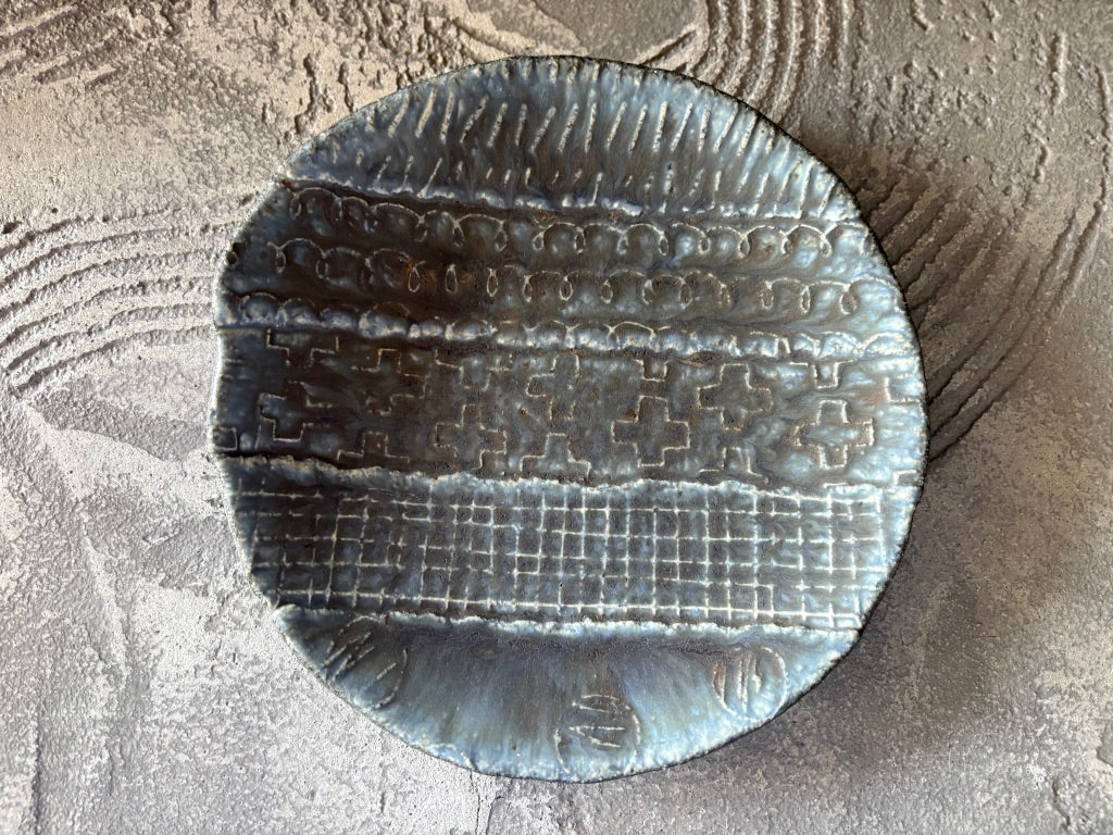 【愛知】寺社下景子　丸皿20